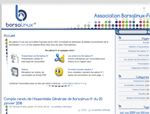 Tablet Screenshot of borsalinux-fr.org